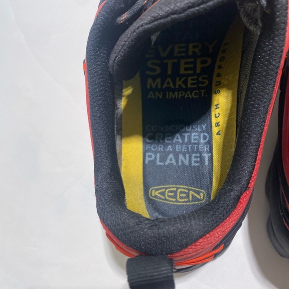 KEEN Dry Venture Men's Hiking Shoes in Red size 12 - Picture 11 of 13